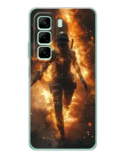 Чохол для ZTE Nubia Neo 5 GT з картинкою «BMW — швидкість у дощі»