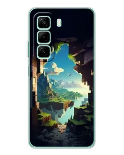 Чехол для ZTE Nubia Neo 5 GT с картинкой «Вид из пещеры»