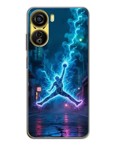 Чехол для ZTE Nubia Neo 5G с картинкой «Jordan Gold Jumpman» Чехол для ZTE Nubia Neo 5G с картинкой «Jordan Gold Jumpman»