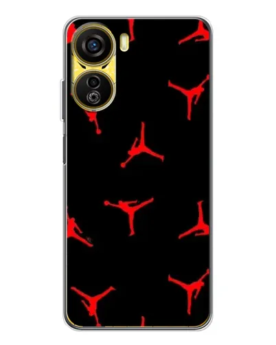 Чехол для ZTE Nubia Neo 5G с картинкой «Jordan Red Pattern» Чехол для ZTE Nubia Neo 5G с картинкой «Jordan Red Pattern»