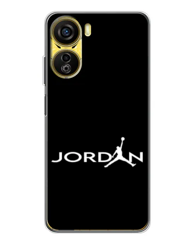 Чехол для ZTE Nubia Neo 5G с картинкой «Jordan White Logo» Чехол для ZTE Nubia Neo 5G с картинкой «Jordan White Logo»