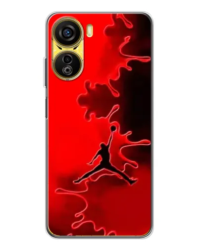 Чехол для ZTE Nubia Neo 5G с картинкой «Jordan Red Smoke» Чехол для ZTE Nubia Neo 5G с картинкой «Jordan Red Smoke»