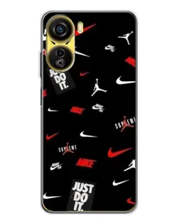 Чехол для ZTE Nubia Neo 5G с картинкой «Nike Mix Pattern»