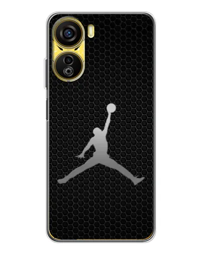 Чехол для ZTE Nubia Neo 5G с картинкой «Jordan Dark Carbon» Чехол для ZTE Nubia Neo 5G с картинкой «Jordan Dark Carbon»