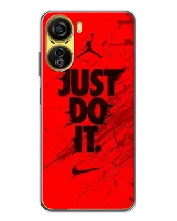 Чехол для ZTE Nubia Neo 5G с картинкой «Nike Just Do It»