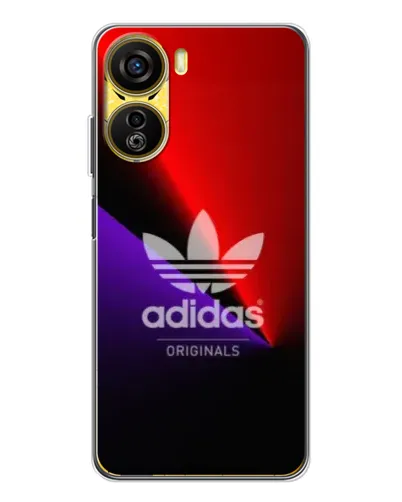 Чехол для ZTE Nubia Neo 5G с картинкой «Adidas Red Neon»