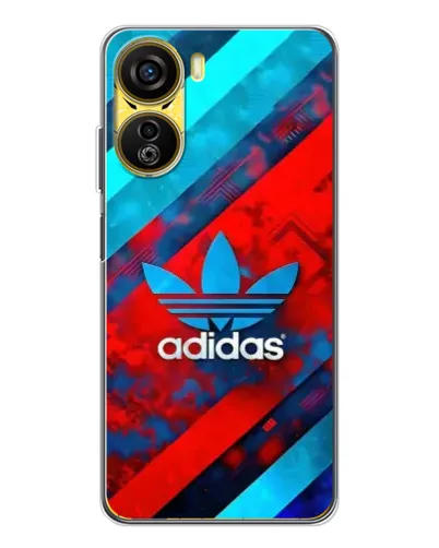 Чехол для ZTE Nubia Neo 5G с картинкой «Абстракция Adidas»