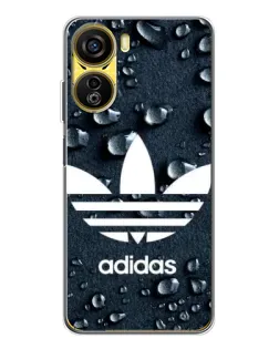 Чехол для ZTE Nubia Neo 5G с картинкой «Adidas Trefoil Blue»