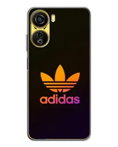 Чехол для ZTE Nubia Neo 5G с картинкой «Градиент Adidas»