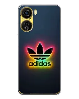 Чехол для ZTE Nubia Neo 5G с картинкой «Неоновый Adidas»