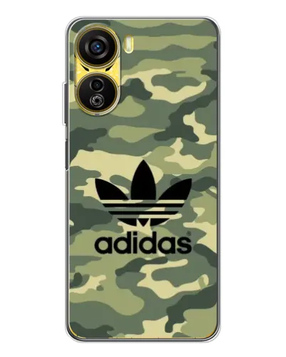 Чехол для ZTE Nubia Neo 5G с картинкой «Милитари стиль Adidas»