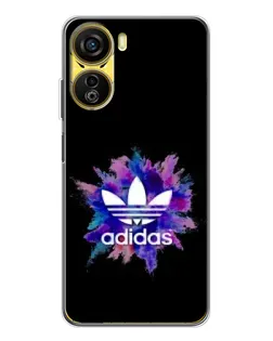 Чехол для ZTE Nubia Neo 5G с картинкой «Взрыв красок Adidas»