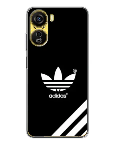 Чехол для ZTE Nubia Neo 5G с картинкой «Adidas с диагональными полосами»