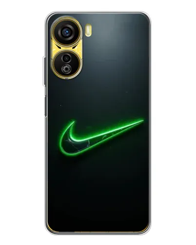 Чехол для ZTE Nubia Neo 5G с картинкой «Неоновый контур Nike» Чехол для ZTE Nubia Neo 5G с картинкой «Неоновый контур Nike»