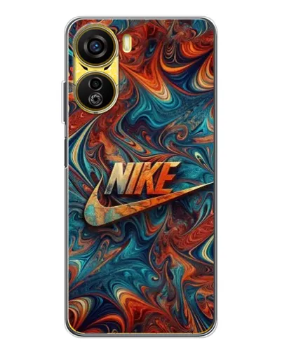 Чехол для ZTE Nubia Neo 5G с картинкой «Nike в абстракции» Чехол для ZTE Nubia Neo 5G с картинкой «Nike в абстракции»