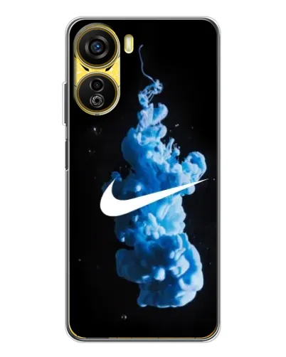 Чехол для ZTE Nubia Neo 5G с картинкой «Nike и синий дым» Чехол для ZTE Nubia Neo 5G с картинкой «Nike и синий дым»