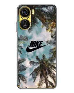 Чохол для ZTE Nubia Neo 5G з картинкою «Тропічний принт Nike»