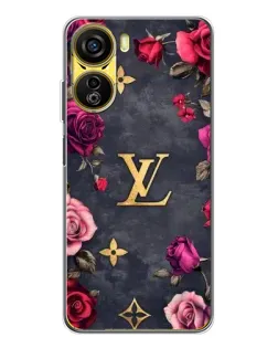 Чехол для ZTE Nubia Neo 5G с картинкой «Цветочный Louis Vuitton»