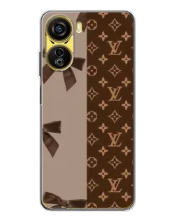Чехол для ZTE Nubia Neo 5G с картинкой «Louis Vuitton — банты»