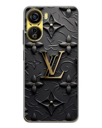 Чехол для ZTE Nubia Neo 5G с картинкой «Кожаная текстура LV»