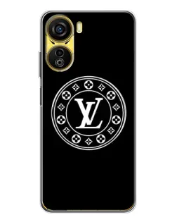Чехол для ZTE Nubia Neo 5G с картинкой «LV — печать стиля»