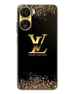 Чехол для ZTE Nubia Neo 5G с картинкой «LV — золотые искры»