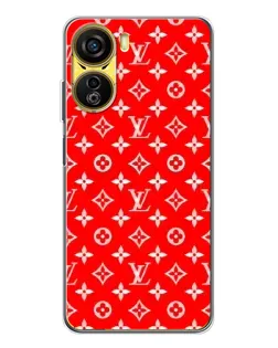 Чехол для ZTE Nubia Neo 5G с картинкой «Яркий паттерн LV»