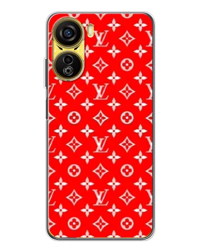 Чехол для ZTE Nubia Neo 5G с картинкой «Яркий паттерн LV»