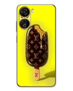 Чехол для ZTE Nubia Neo 5G с картинкой «Мороженое от LV»