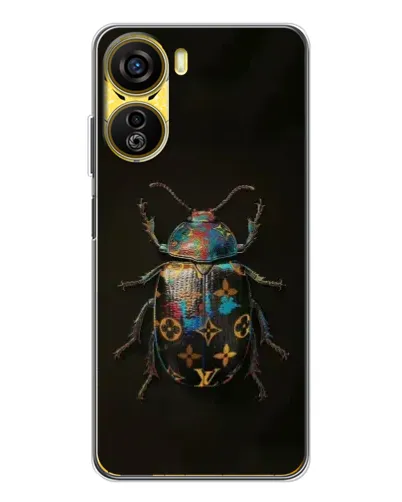 Чехол для ZTE Nubia Neo 5G с картинкой «LV — мраморный принт»