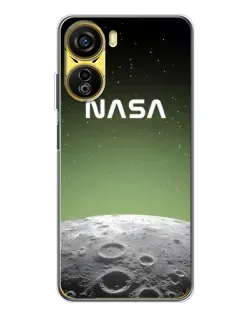 Чехол для ZTE Nubia Neo 5G с картинкой «NASA — лунный градиент»