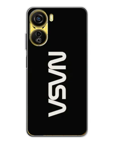 Чехол для ZTE Nubia Neo 5G с картинкой «NASA — вертикальный логотип» Чехол для ZTE Nubia Neo 5G с картинкой «NASA — вертикальный логотип»