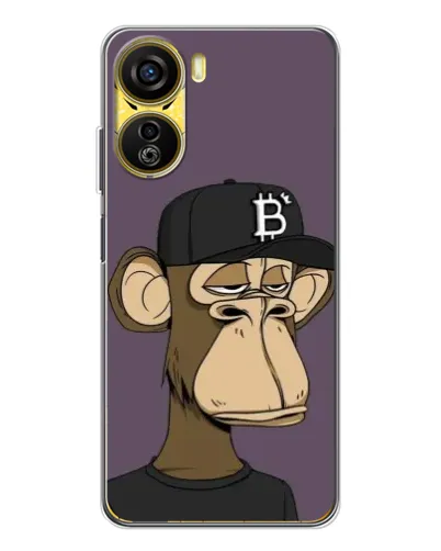 Чехол для ZTE Nubia Neo 5G с картинкой «Bored Ape в кепке» Чехол для ZTE Nubia Neo 5G с картинкой «Bored Ape в кепке»