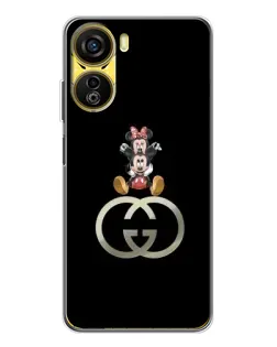 Чехол для ZTE Nubia Neo 5G с картинкой «Минни Маус на лого»