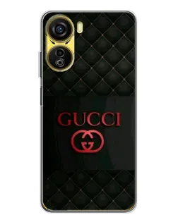 Чехол для ZTE Nubia Neo 5G с картинкой «Gucci — стеганый черный»