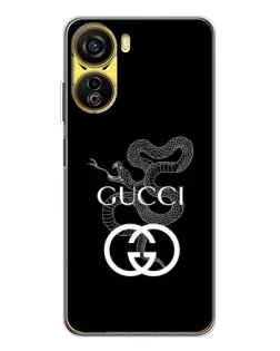 Чехол для ZTE Nubia Neo 5G с картинкой «Gucci — серебряная змея»