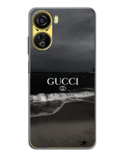 Чехол для ZTE Nubia Neo 5G с картинкой «Gucci — морской прибой»