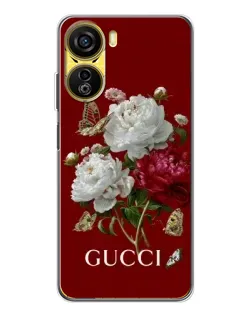 Чехол для ZTE Nubia Neo 5G с картинкой «Gucci —  сад»