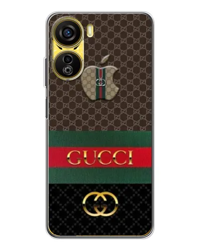 Чехол для ZTE Nubia Neo 5G с картинкой «Gucci — брендированный десерт» Чехол для ZTE Nubia Neo 5G с картинкой «Gucci — брендированный десерт»