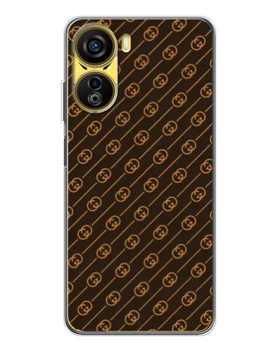 Чехол для ZTE Nubia Neo 5G с картинкой «Gucci — золотые диагонали» Чехол для ZTE Nubia Neo 5G с картинкой «Gucci — золотые диагонали»