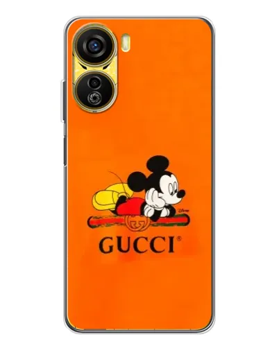 Чехол для ZTE Nubia Neo 5G с картинкой «Микки Маус Gucci — оранж» Чехол для ZTE Nubia Neo 5G с картинкой «Микки Маус Gucci — оранж»