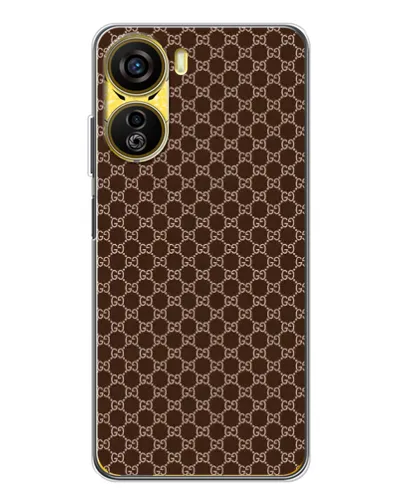 Чехол для ZTE Nubia Neo 5G с картинкой «Gucci — шоколадная сетка» Чехол для ZTE Nubia Neo 5G с картинкой «Gucci — шоколадная сетка»