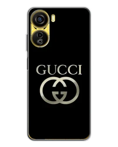 Чехол для ZTE Nubia Neo 5G с картинкой «Gucci — золото на черном» Чехол для ZTE Nubia Neo 5G с картинкой «Gucci — золото на черном»