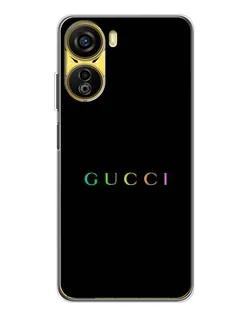 Чехол для ZTE Nubia Neo 5G с картинкой «Gucci — неоновый минимализм»