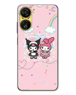 Чехол для ZTE Nubia Neo 5G с картинкой «My Melody и Kuromi»