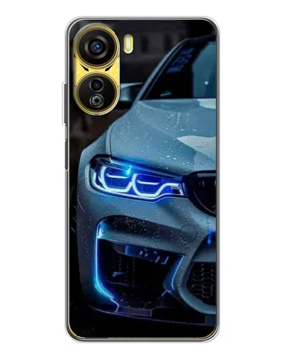 Чехол для ZTE Nubia Neo 5G с картинкой «Взгляд BMW с синими фарами» Чехол для ZTE Nubia Neo 5G с картинкой «Взгляд BMW с синими фарами»
