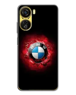 Чехол для ZTE Nubia Neo 5G с картинкой «Логотип BMW — вспышка»