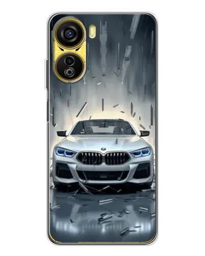 Чехол для ZTE Nubia Neo 5G с картинкой «BMW в свете фар» Чехол для ZTE Nubia Neo 5G с картинкой «BMW в свете фар»