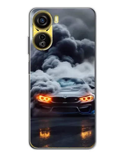 Чехол для ZTE Nubia Neo 5G с картинкой «BMW в дыму» Чехол для ZTE Nubia Neo 5G с картинкой «BMW в дыму»