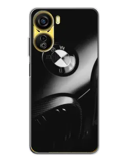 Чехол для ZTE Nubia Neo 5G с картинкой «Эмблема BMW — макро»